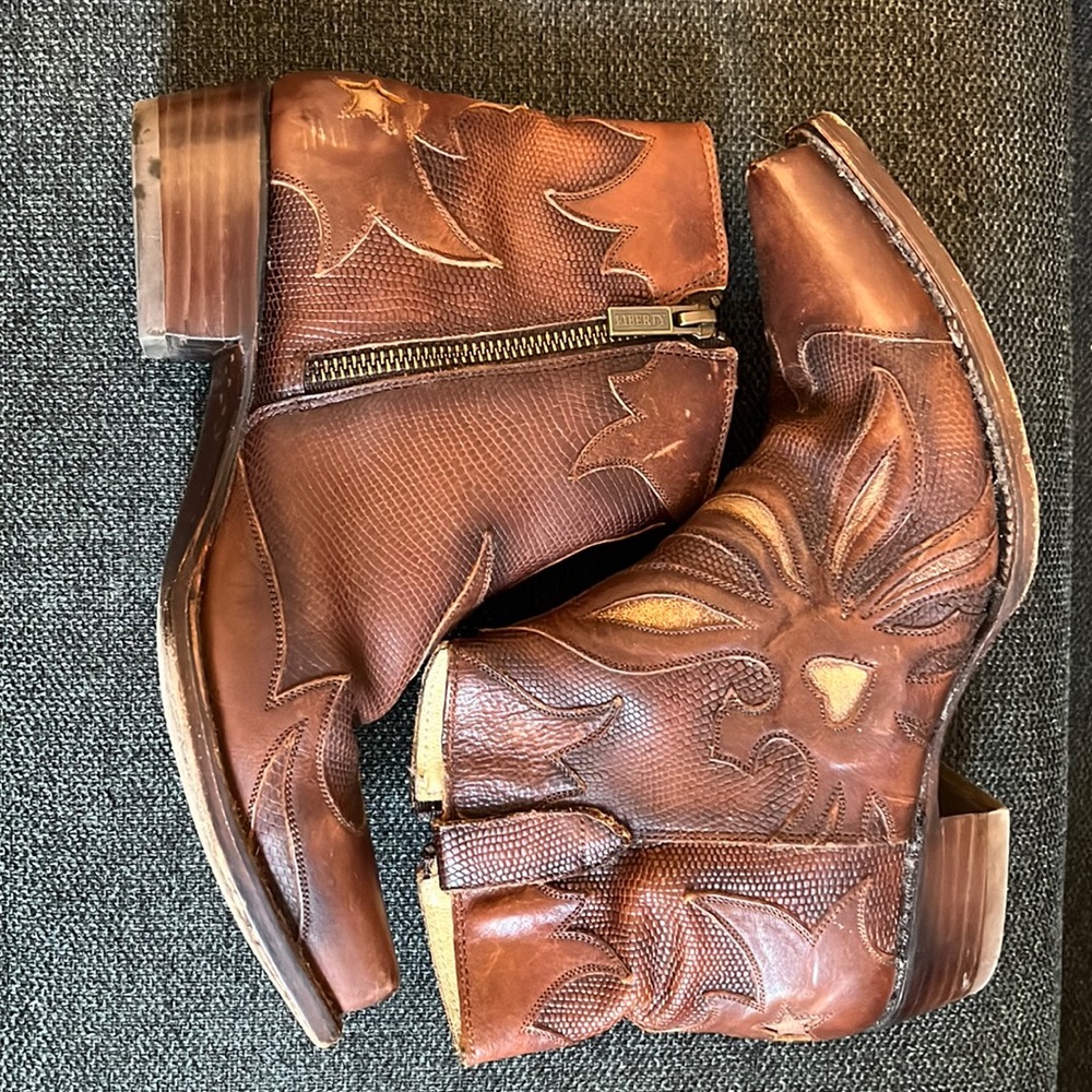 Liberty Star/Heart Cowboy Boots